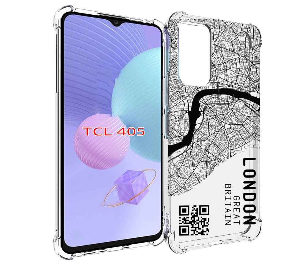 

Чехол MyPads схема-лондон для TCL 405, Tocco