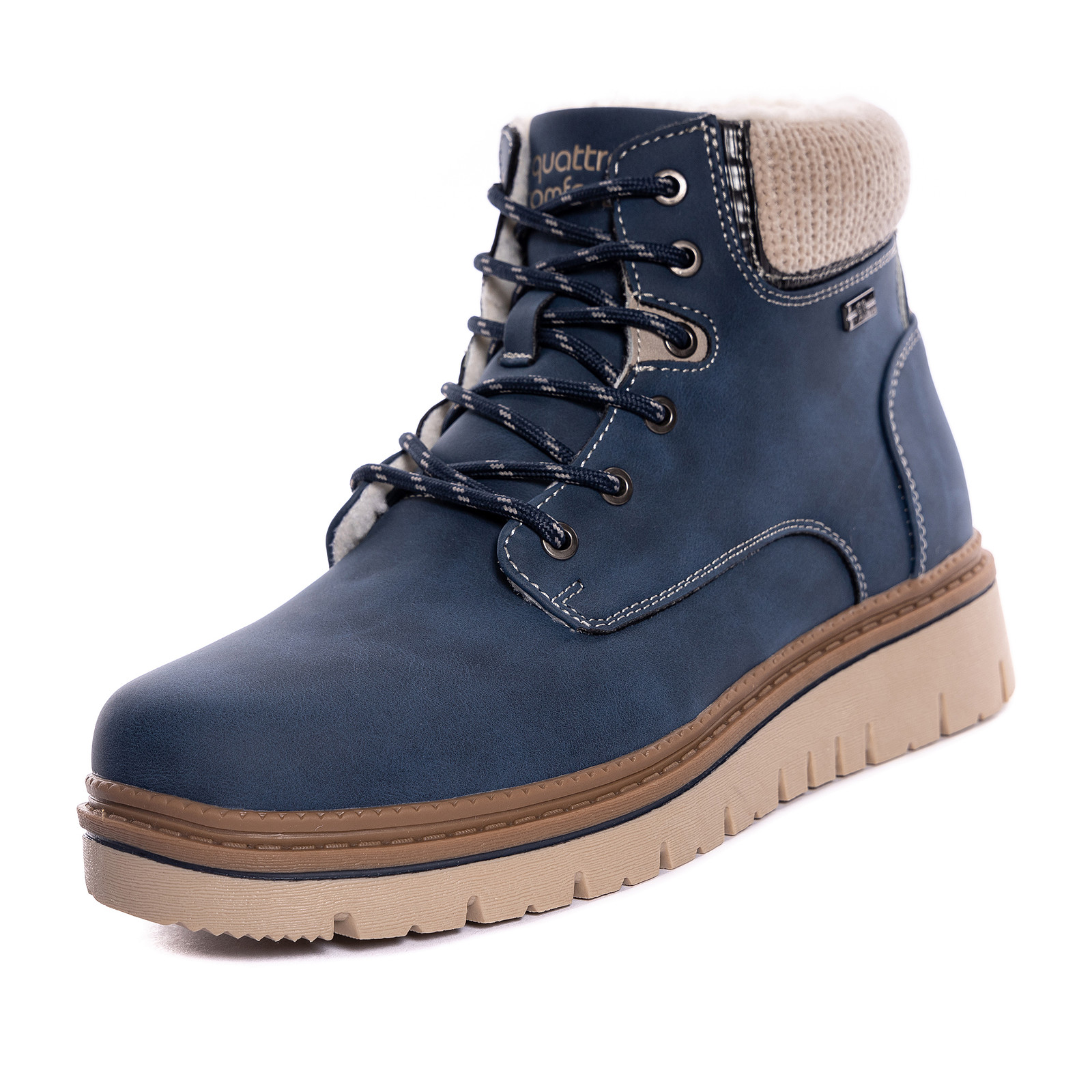 

Ботинки женские quattrocomforto 81-32WA-815SW синие 41 RU, Синий, 81-32WA-815SW