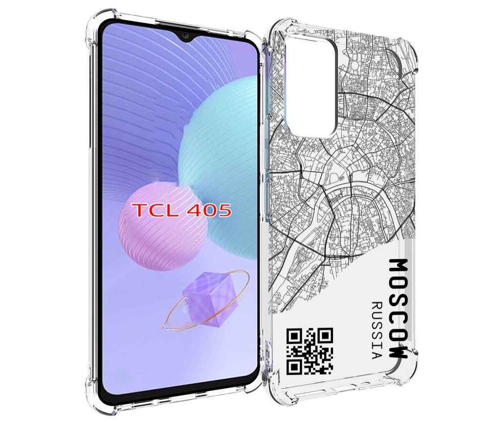 

Чехол MyPads схема-москва для TCL 405, Tocco