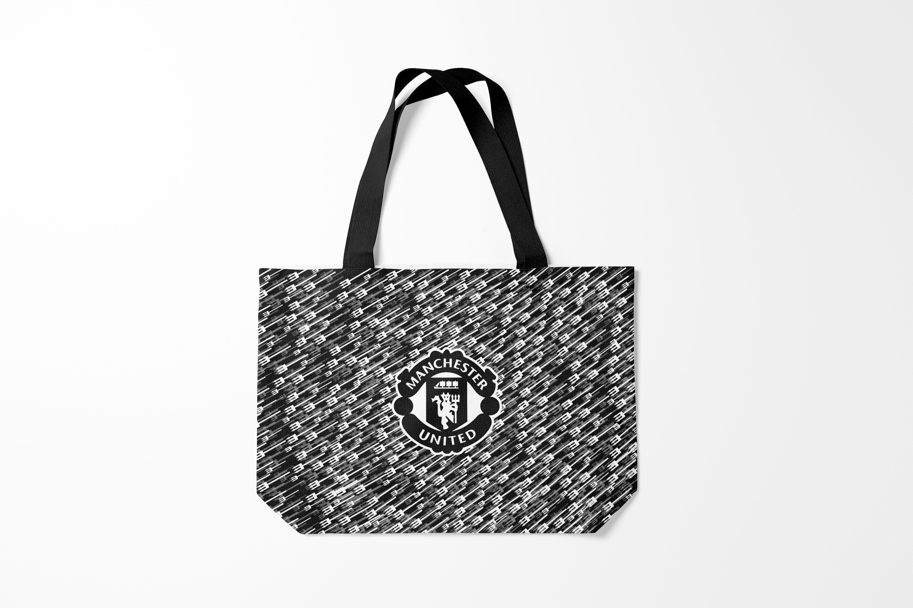 

Сумка шoппер унисекс Burnettie Manchester United FC, черный, Manchester United FC
