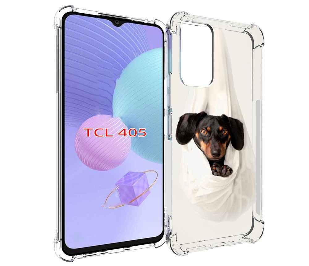 

Чехол MyPads такса собака для TCL 405, Tocco