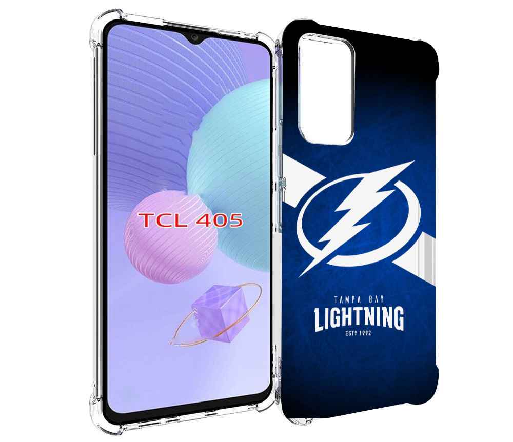 

Чехол MyPads тапа бей лайтнинг мужской для TCL 405, Tocco