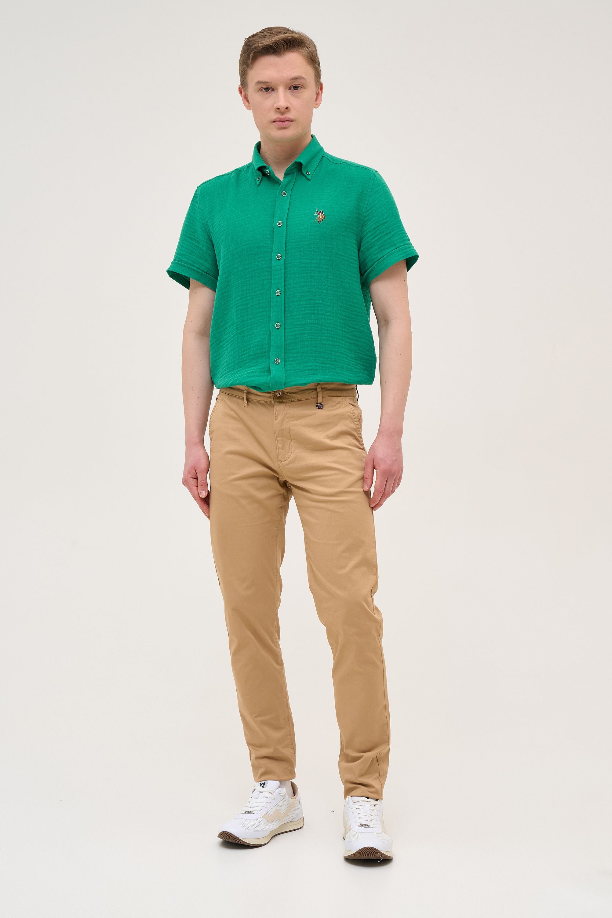 

Брюки мужские US Polo Assn G081GL0780GIRNO23Y-R бежевые 36, Бежевый, G081GL0780GIRNO23Y-R