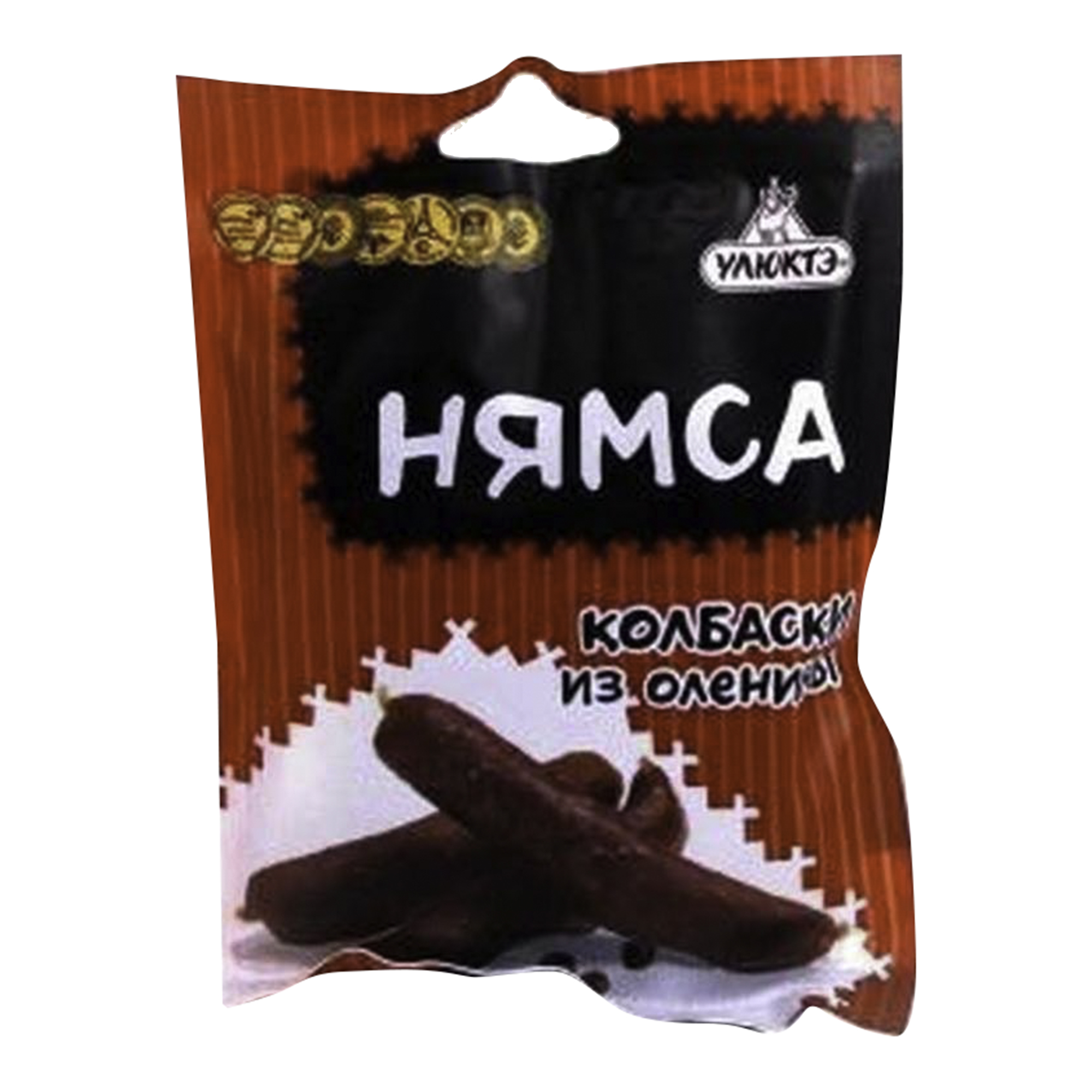 

Колбаски МПК Норильский Нямса из оленины сырокопченые 60 г