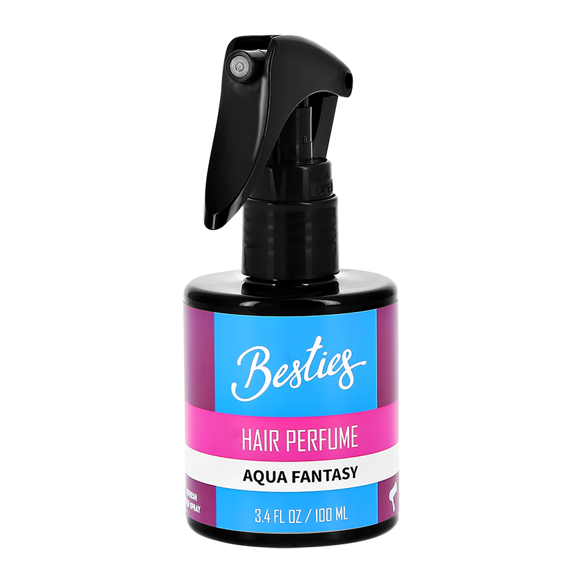 фото Парфюмированный спрей для волос besties hair perfume aqua fantasy 100 мл