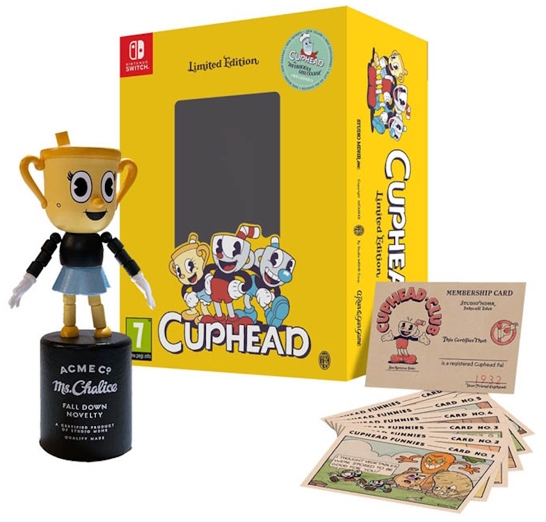 Игра Cuphead Limited Edition (Nintendo Switch, русские субтитры)