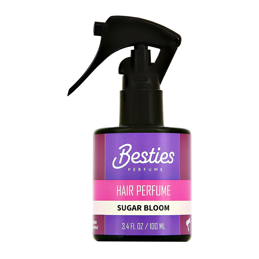 Парфюмированный спрей для волос BESTIES HAIR PERFUME sugar bloom 100 мл