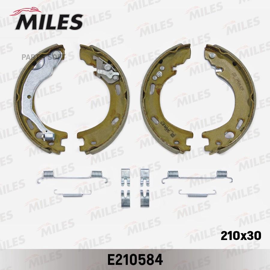 

Колодки Тормозные Комплект, Стояночная Тормозная Система Miles e210584