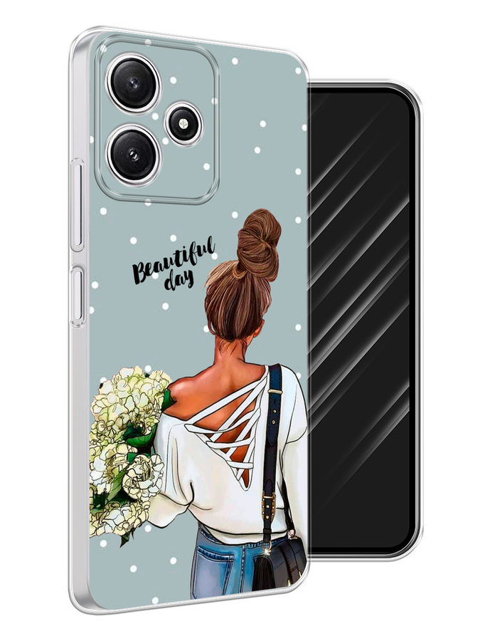 

Чехол Awog на Xiaomi Redmi 12 5G "Beautiful day", Голубой;коричневый;бежевый, 319650-1