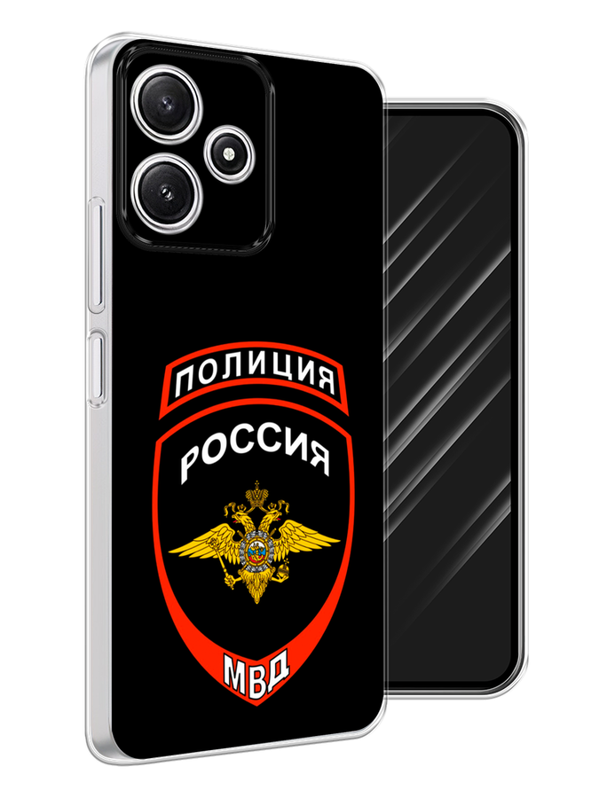 

Чехол Awog на Xiaomi Redmi 12 5G "Полиция шеврон", Черный;красный;белый, 319650-1