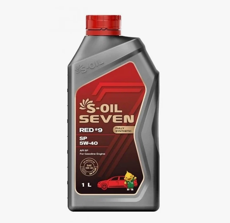 Моторное Масло S-Oil Seven Red #9 Sp 5W-40 Синтетическое 1 Л