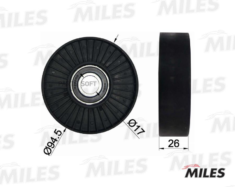 

Ролик Ремня Приводного MILES ag03025