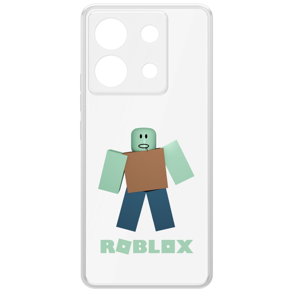 

Чехол-накладка Krutoff Clear Case Roblox-Зомби для Xiaomi Poco X6, Прозрачный