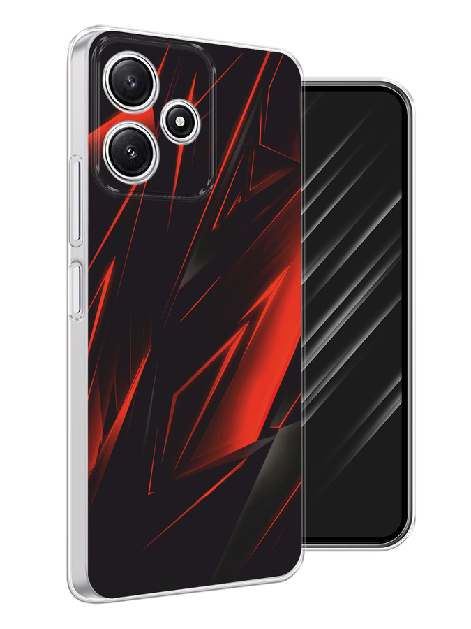 

Чехол Awog на Xiaomi Redmi 12 5G "Игровой фон", Бордовый;красный;черный, 319650-1
