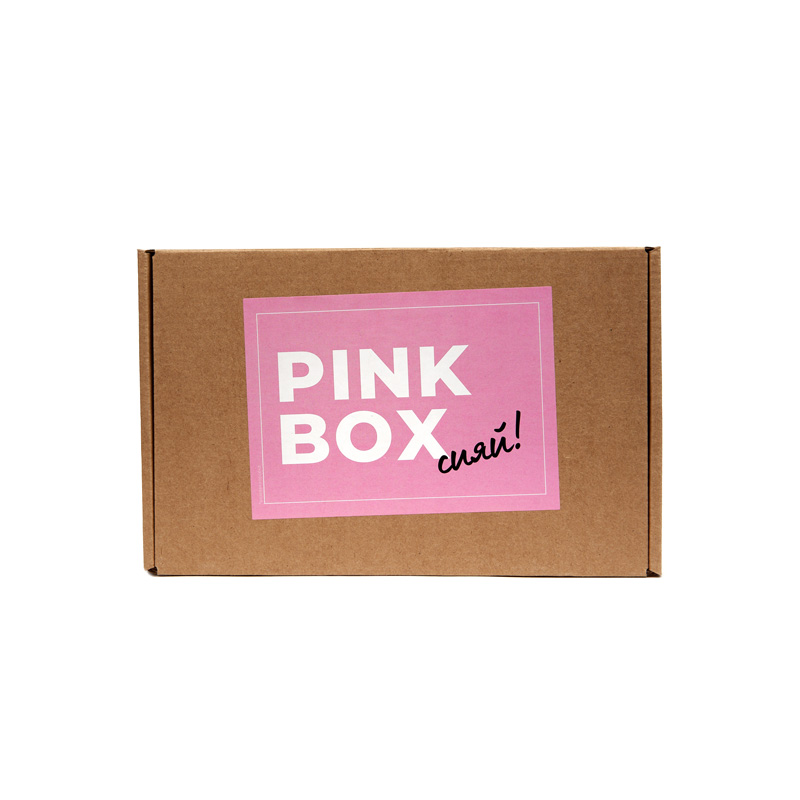 

Подарочный набор Gift Box Pink Box Сияй 3 пр.