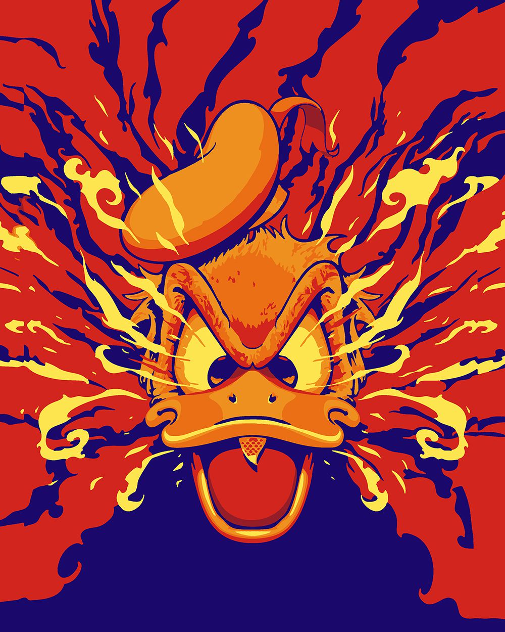 

Картина по номерам Красиво Красим Злой Дональд Дак, 80 х 90 см, Злой Дональд Дак