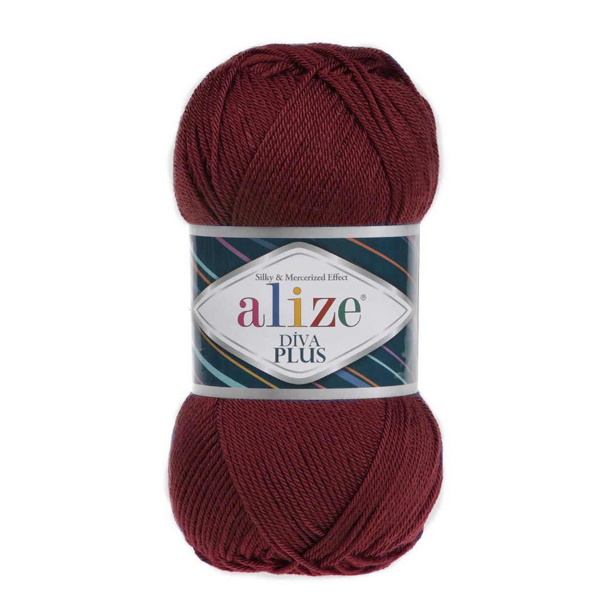 

Пряжа Alize 7725810_00007 Diva Plus 57 бордовый, Diva Plus