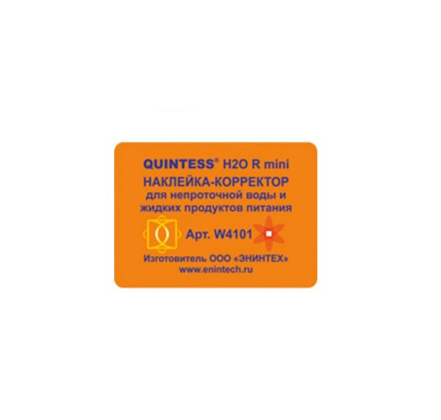 

Энинтех Наклейка корректор QUINTESS H2O mini (35 х 25 мм, 15 шт.)