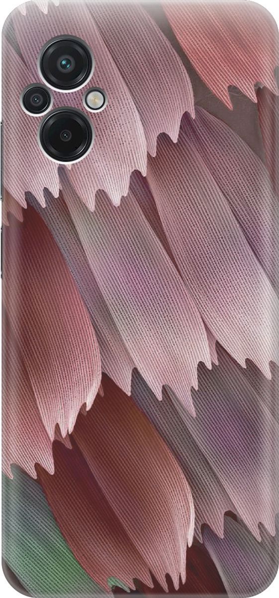 

Силиконовый чехол на Xiaomi Poco M5 "Розовые лепестки", Красный;розовый, 15147