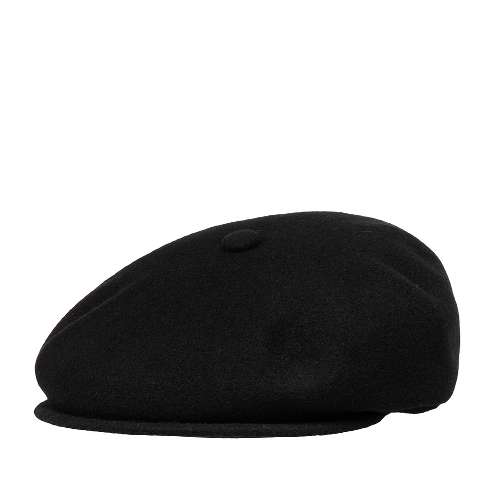 

Кепка восьмиклинка унисекс Kangol K3164HT Wool Hawker черная, р.61, Черный, K3164HT Wool Hawker