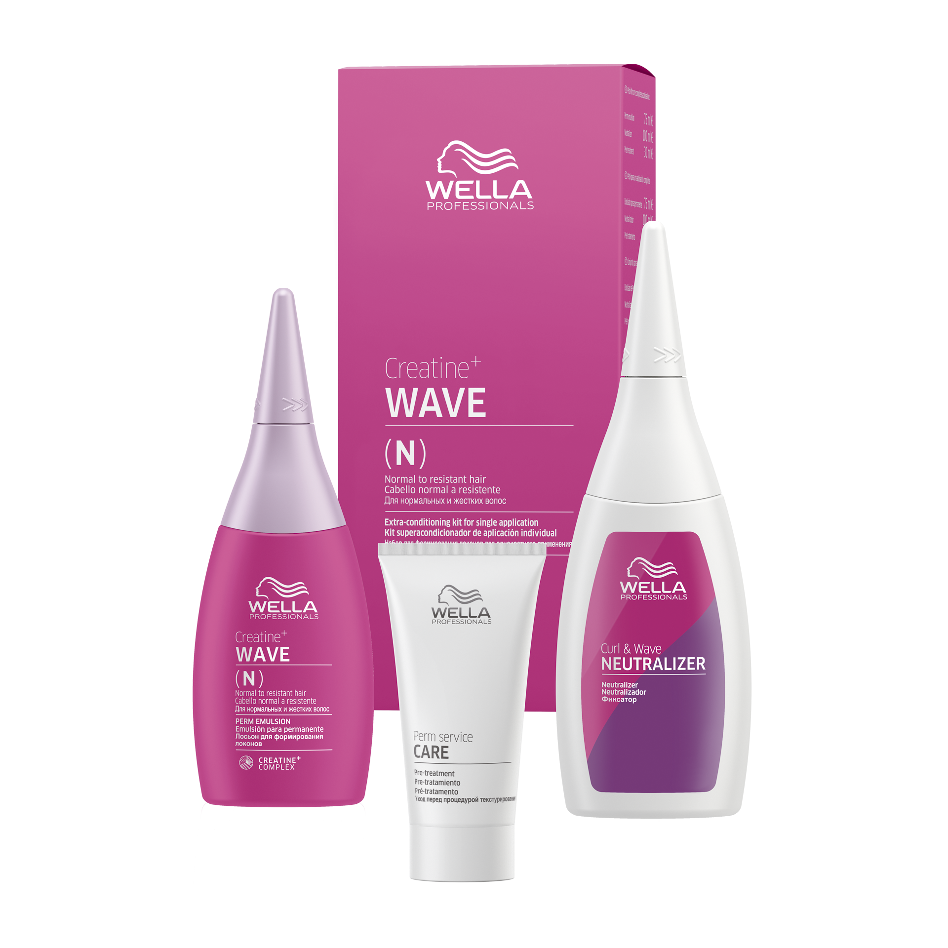 

Набор Wella Creatine + Wave N для нормальных и жестких волоc 438573