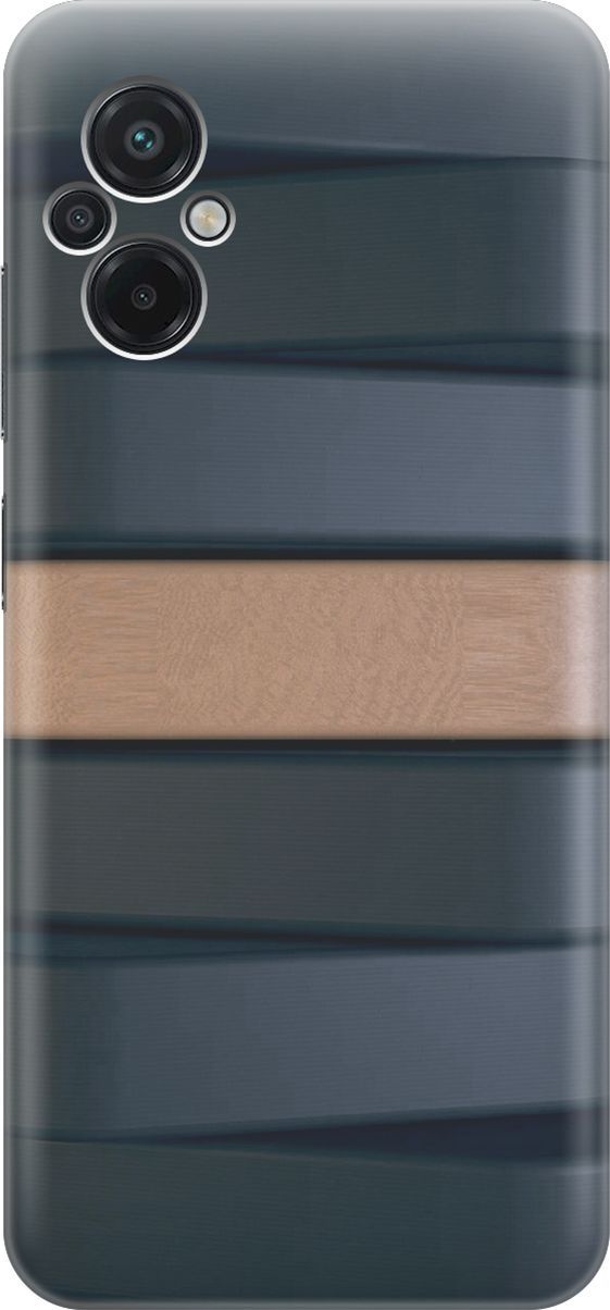 

Силиконовый чехол на Xiaomi Poco M5 "Бежевая доска", Бежевый;серый, 15132