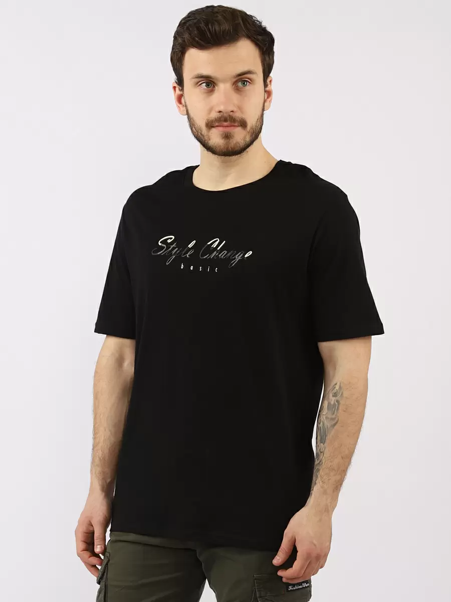 

Футболка мужская A passion play SQ71722 черная M, Черный, SQ71722