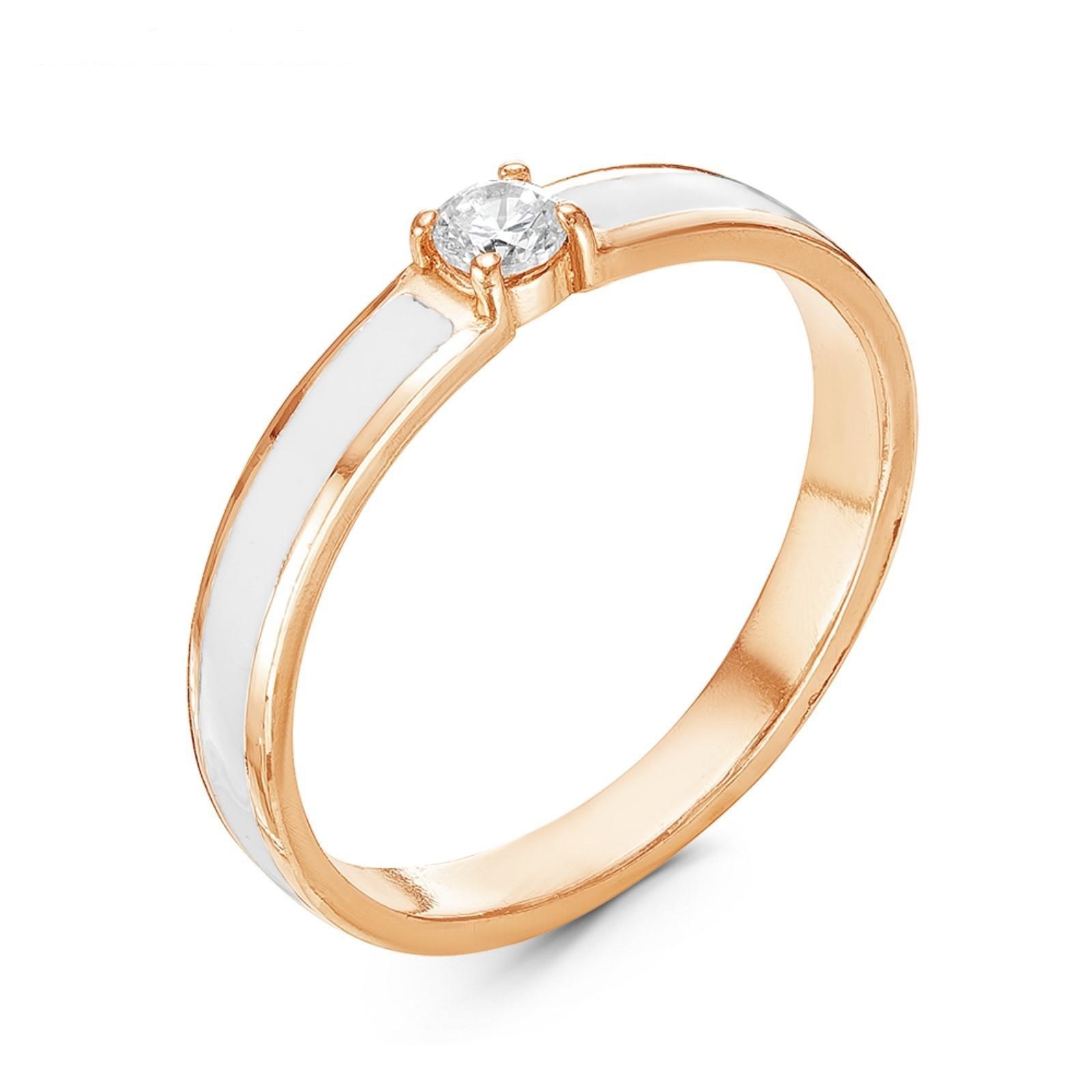 

Кольцо Красная Пресня Классика, минимал, позолота, цвет белый, 17 размер, Классика, минимал, позолота