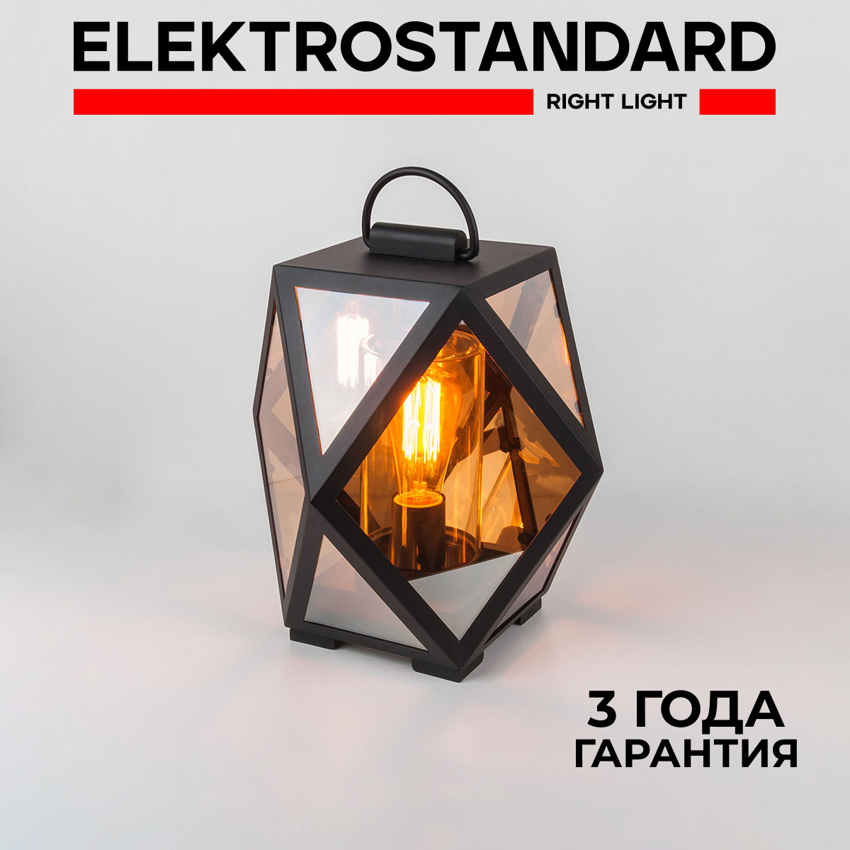 

Уличный ландшафтный светильник Elektrostandard Ambra 35133/S Е27 IP33 чёрный