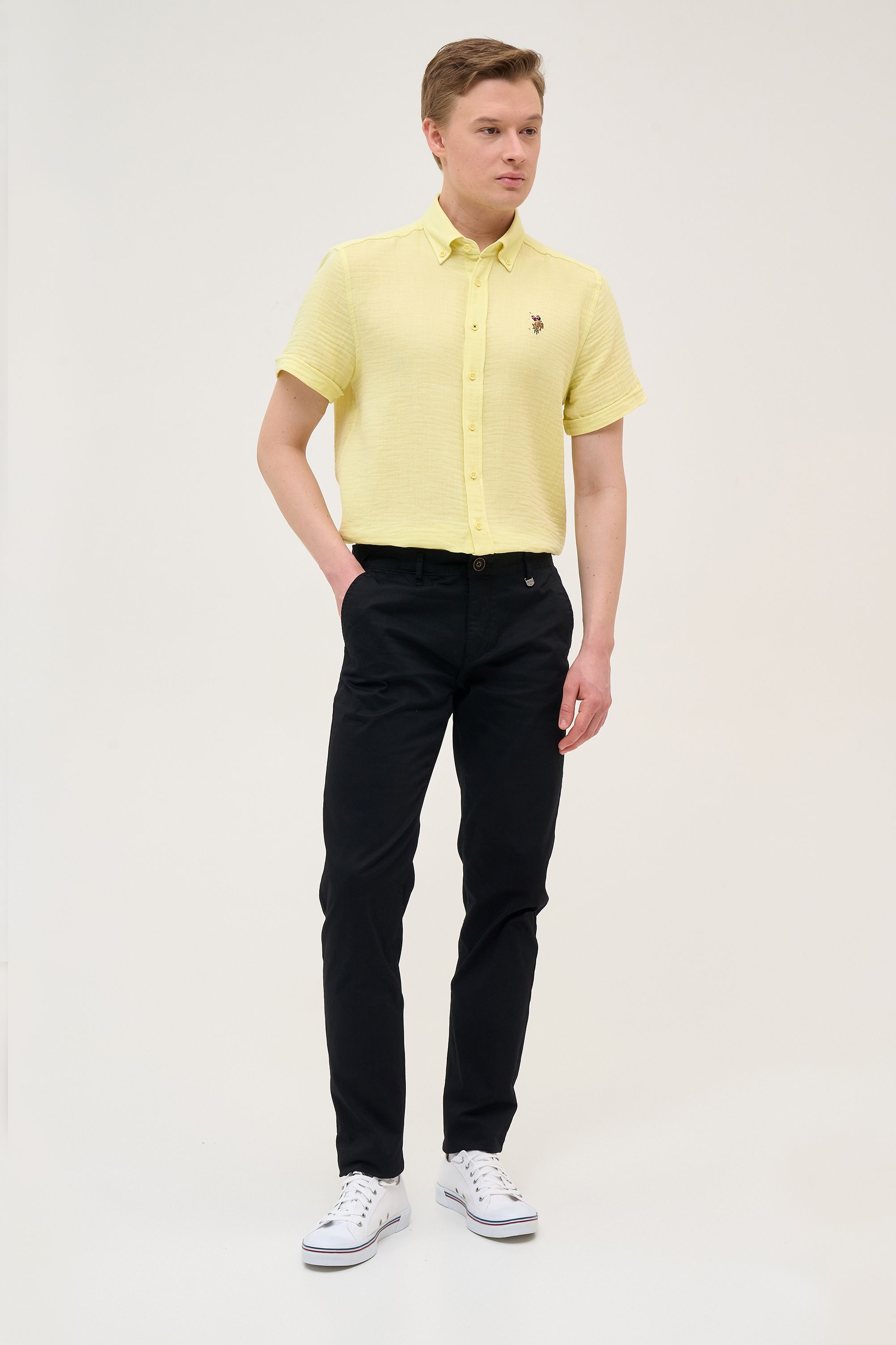 

Брюки мужские US Polo Assn G081GL0780GIRNO23Y-R черные 30, Черный, G081GL0780GIRNO23Y-R