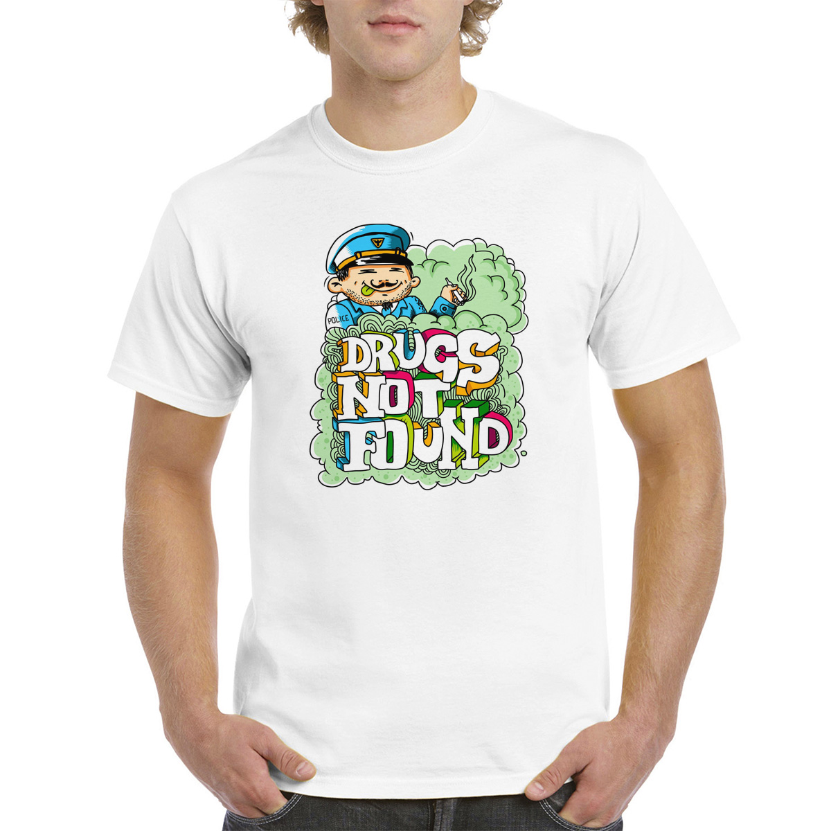 

Футболка унисекс CoolPodarok M0151342 белая 48 RU, Белый, M0151342