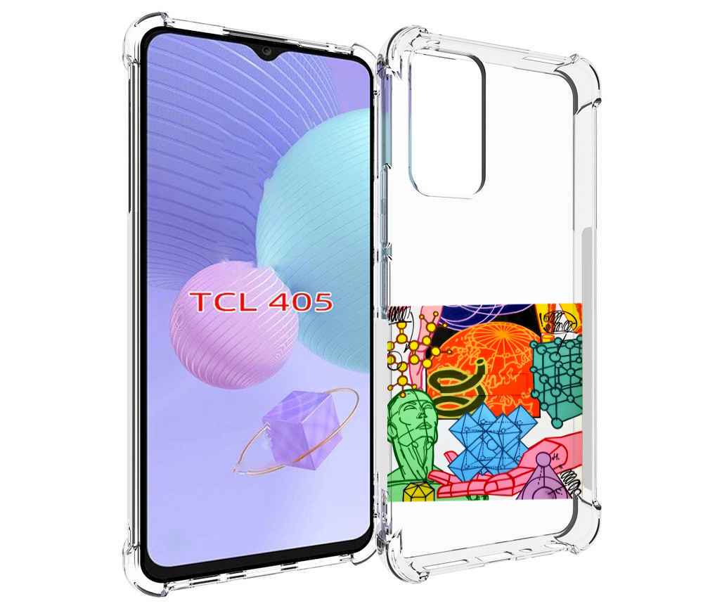 

Чехол MyPads физика-химия для TCL 405, Tocco