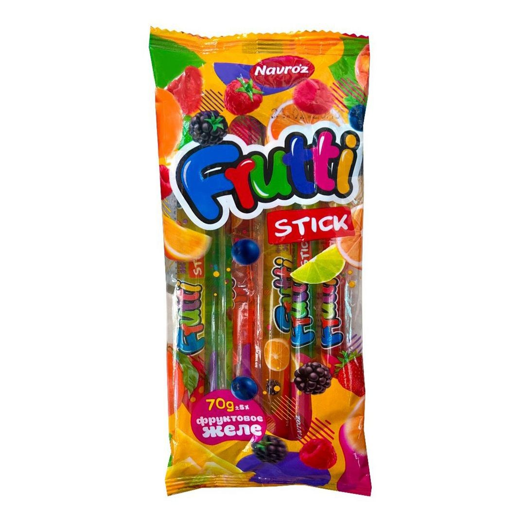 

Желе Navro'z Frutti Stick фруктовое ассорти 70 г