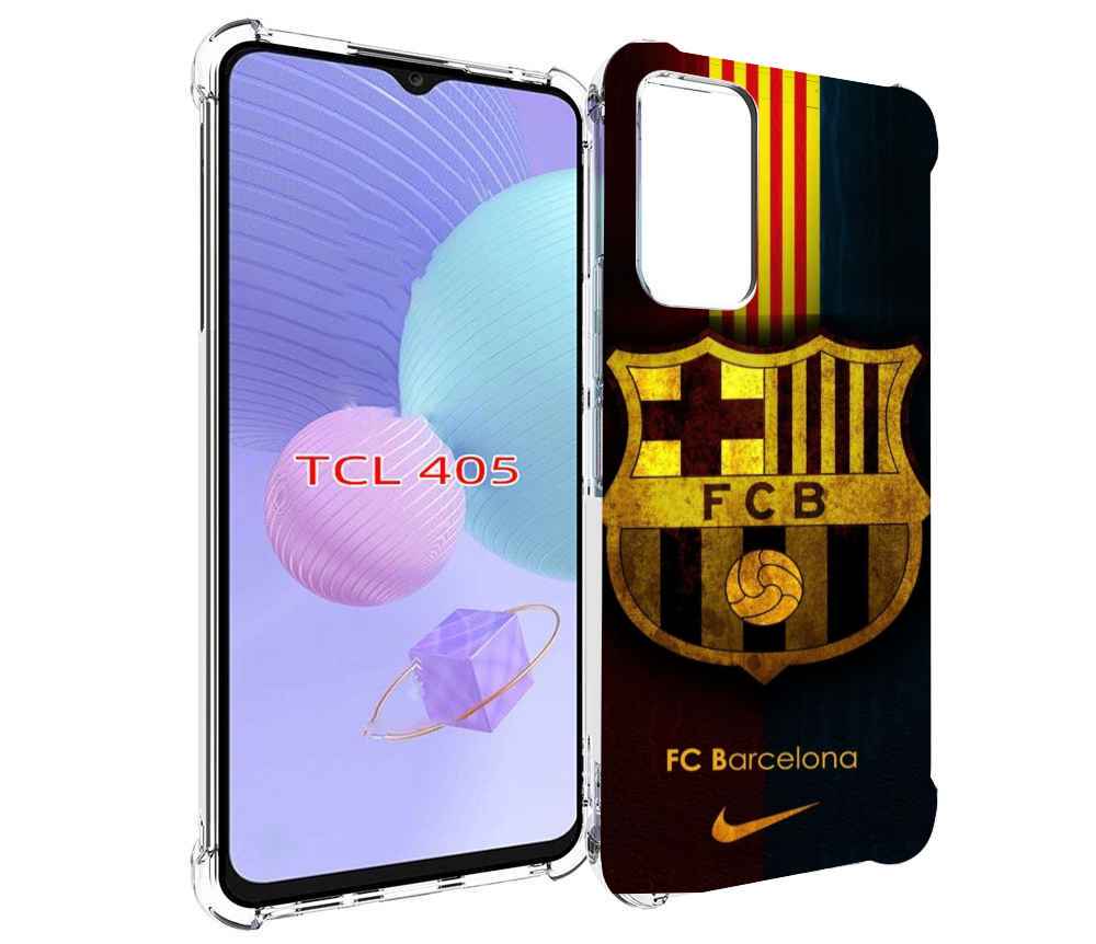 

Чехол MyPads фк барселона мужской для TCL 405, Tocco