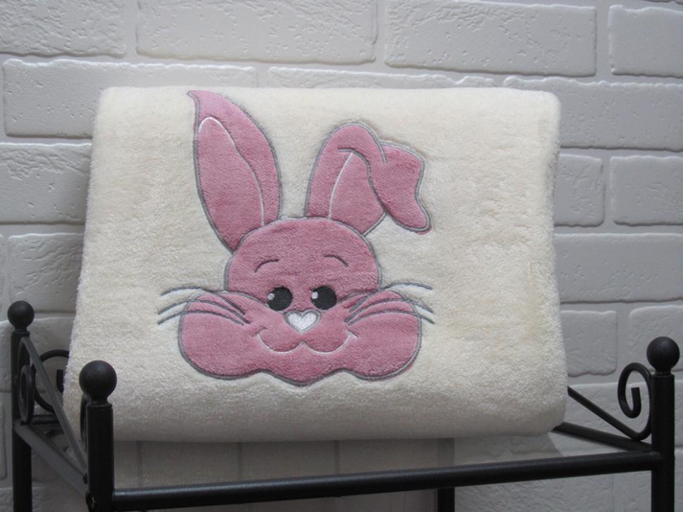 Плед Rajtex бамбуковый маленький 110x140 Заяц Кремовый