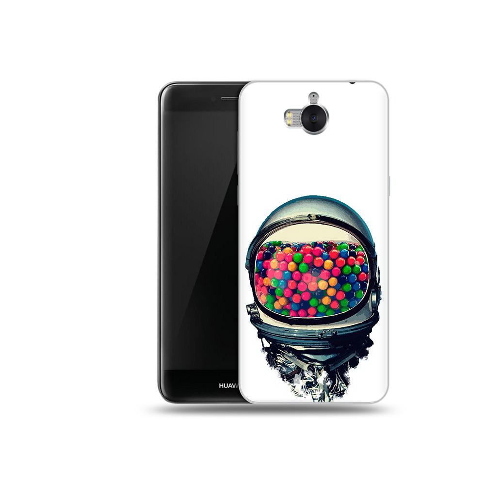 

Чехол MyPads Tocco для Huawei Y5 шлем космонавта (PT91582.58.700), Прозрачный, Tocco