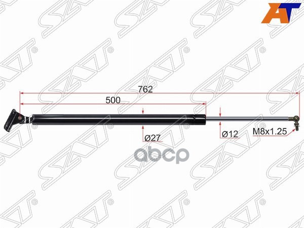 

SAT ST-817804A000 Амортизатор крышки багажника HYUNDAI H-1/STAREX 97- LH 1шт