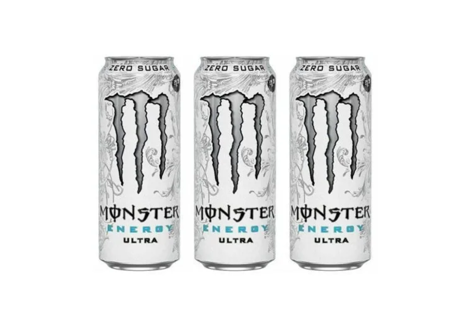 

Энергетический напиток Monster Energy Ultra White, 3 шт х 500 мл, Monster 500 мл (Ultra White) Monster