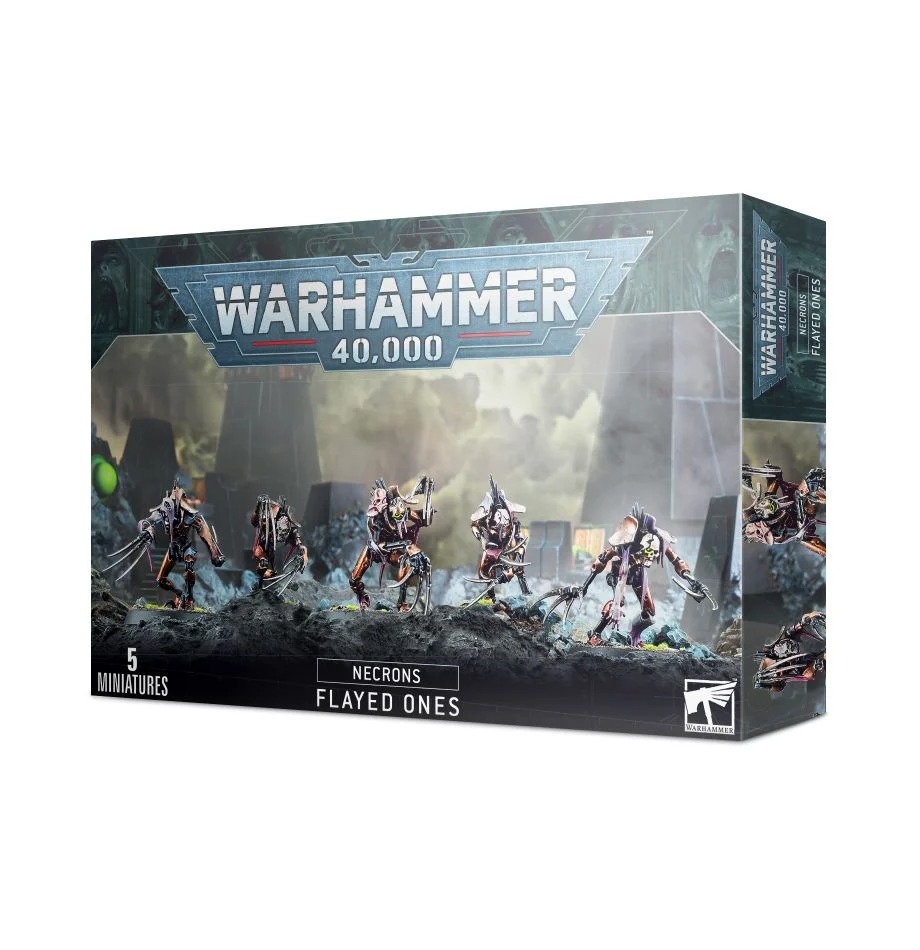 

Миниатюры для игры Games Workshop Warhammer 40000: Necron Flayed Ones 49-42, Necron Flayed Ones