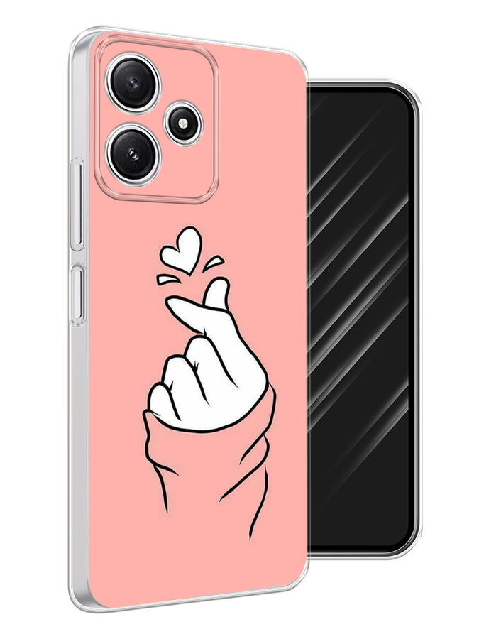 

Чехол Awog на Xiaomi Redmi 12 5G "Любовь-щелк", Оранжевый, 319650-1