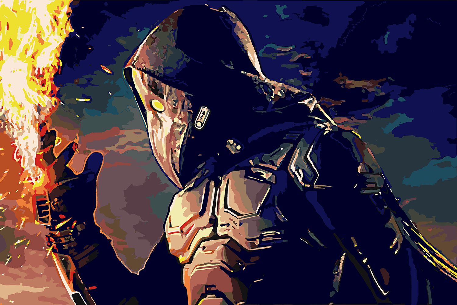 

Картина по номерам Красиво Красим Майор Гром - Чумной доктор, 100 х 150 см, Майор Гром - Чумной доктор