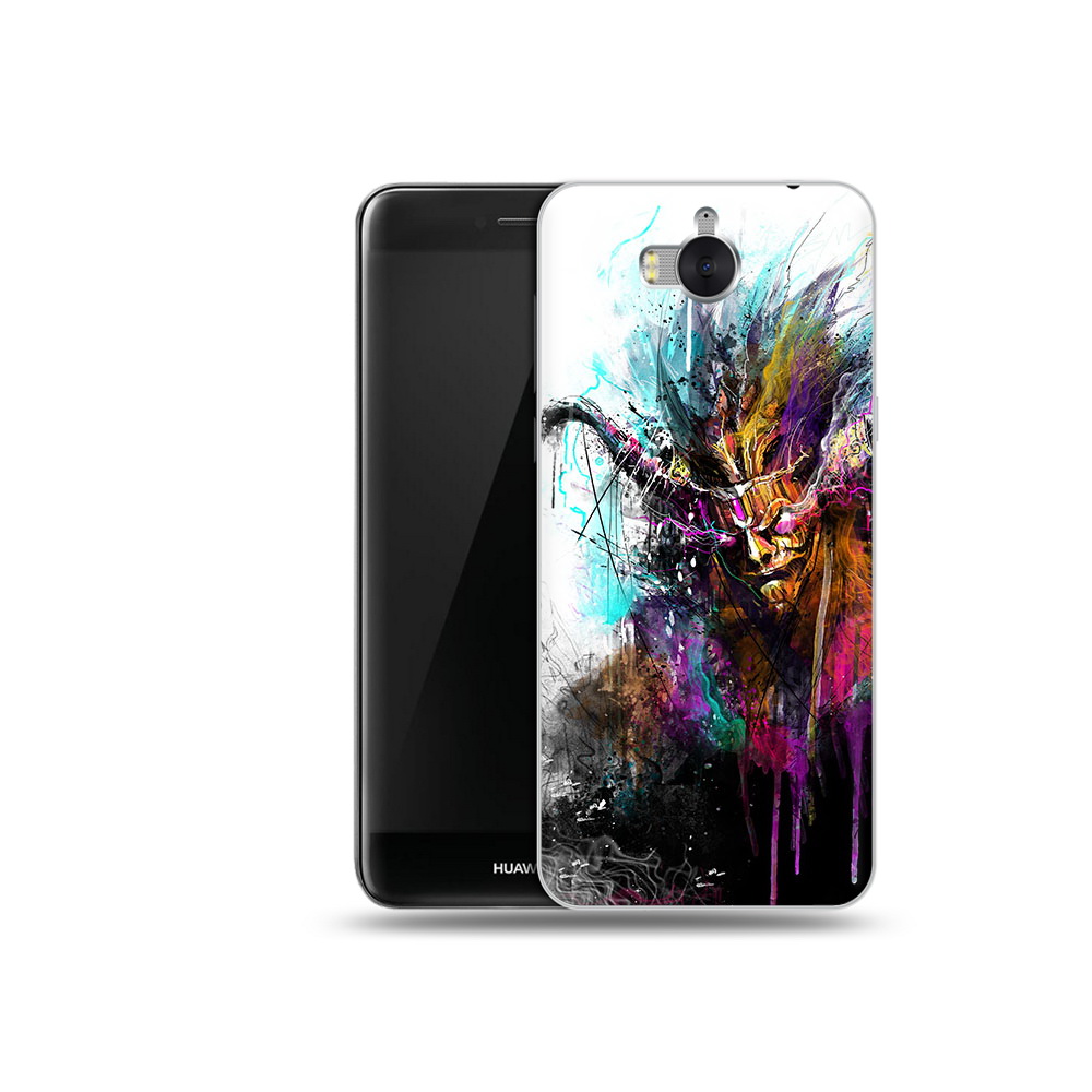 Чехол MyPads Tocco для Huawei Y5 яркий дьявол (PT91582.58.709)
