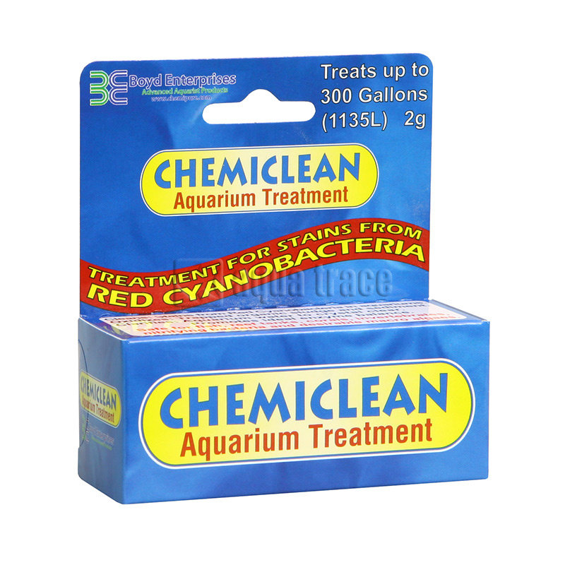 

Средство для борьбы с водорослями в аквариуме Boyd Chemi Clean 2 г, Chemi Clean 2 мл