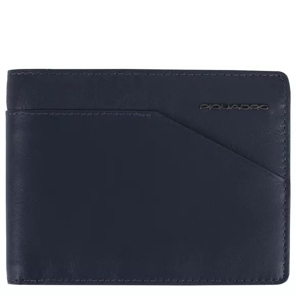 

Портмоне мужское Piquadro PU257S124R/BLU синее, Синий, PU257S124R/BLU