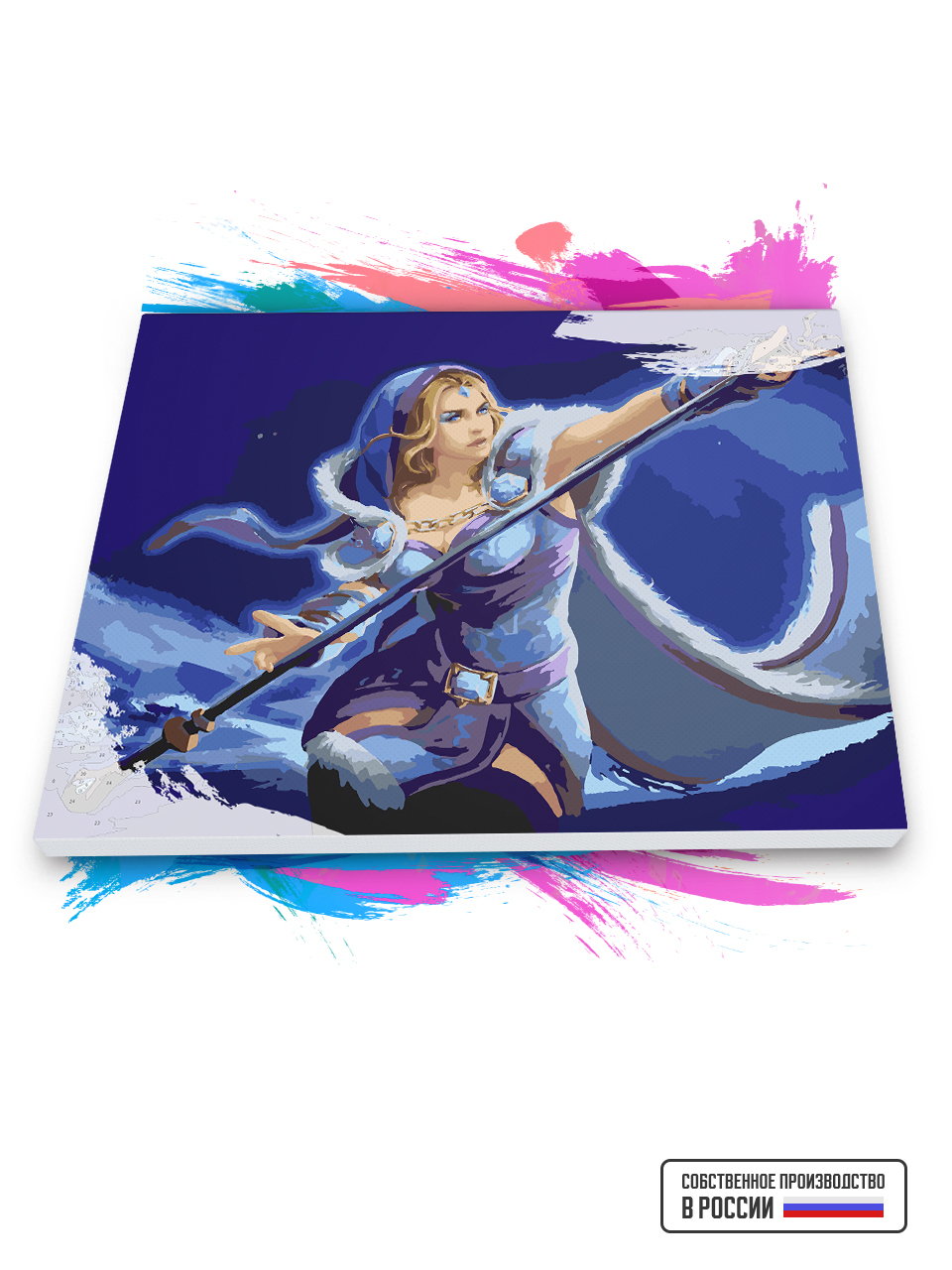 

Картина по номерам Красиво Красим Dota 2 - Crystal Maiden Art, 50 х 70 см, Dota 2 - Crystal Maiden Art