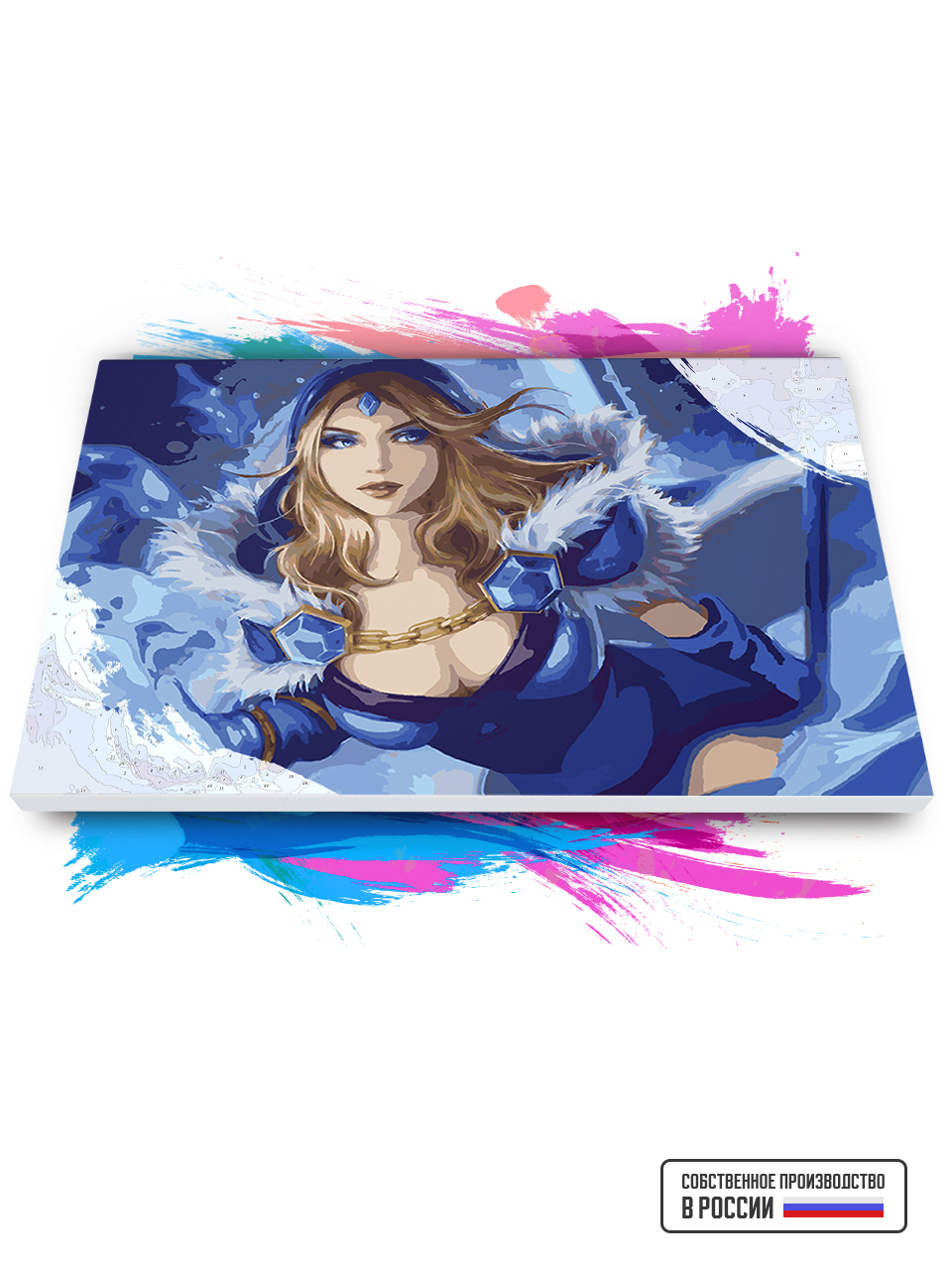 

Картина по номерам Красиво Красим Dota 2 - Crystal Maiden, 100 х 150 см, Dota 2 - Crystal Maiden