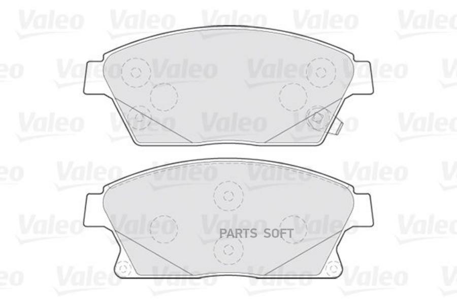 

Тормозные колодки Valeo передние 301070