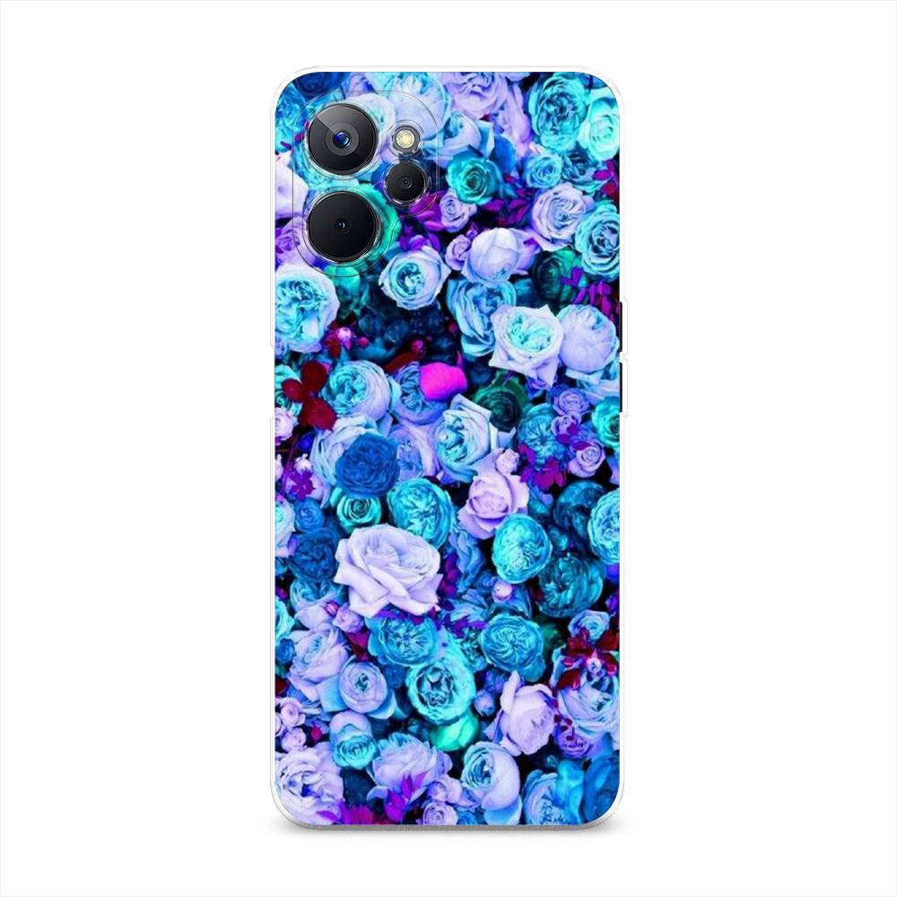

Чехол на Realme 9i 5G "Цветочный ковер", Фиолетовый, 2514050-2