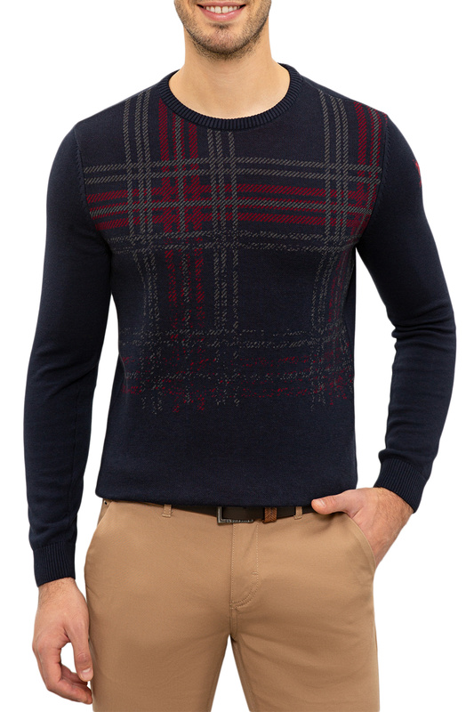 

Джемпер мужской G081SZ0TK0URAZ U.S. POLO Assn. синий 50 RU, G081SZ0TK0URAZ