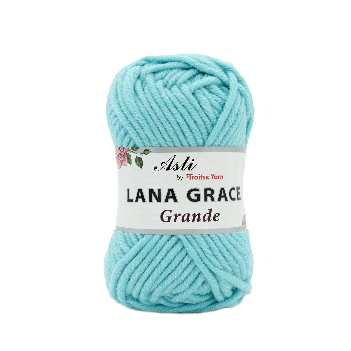 

Пряжа из Троицка 'Lana Grace Grande' 100г, 65м (0840 айсберг), 5 мотков